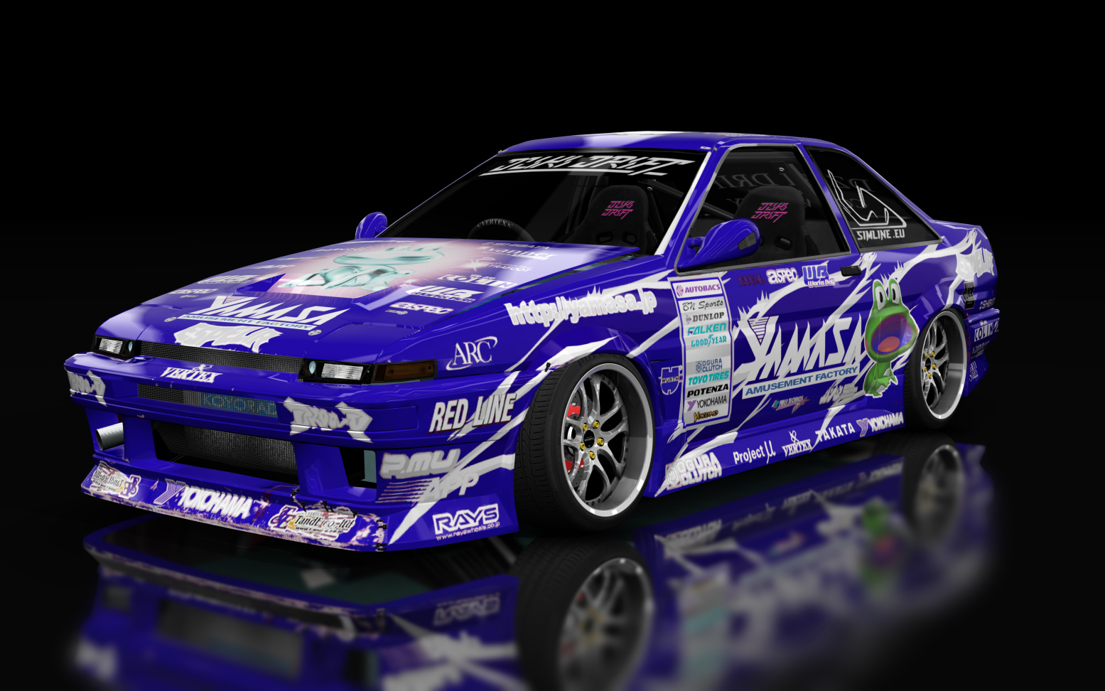 Dziki Drift Toyota AE 86, skin ORC