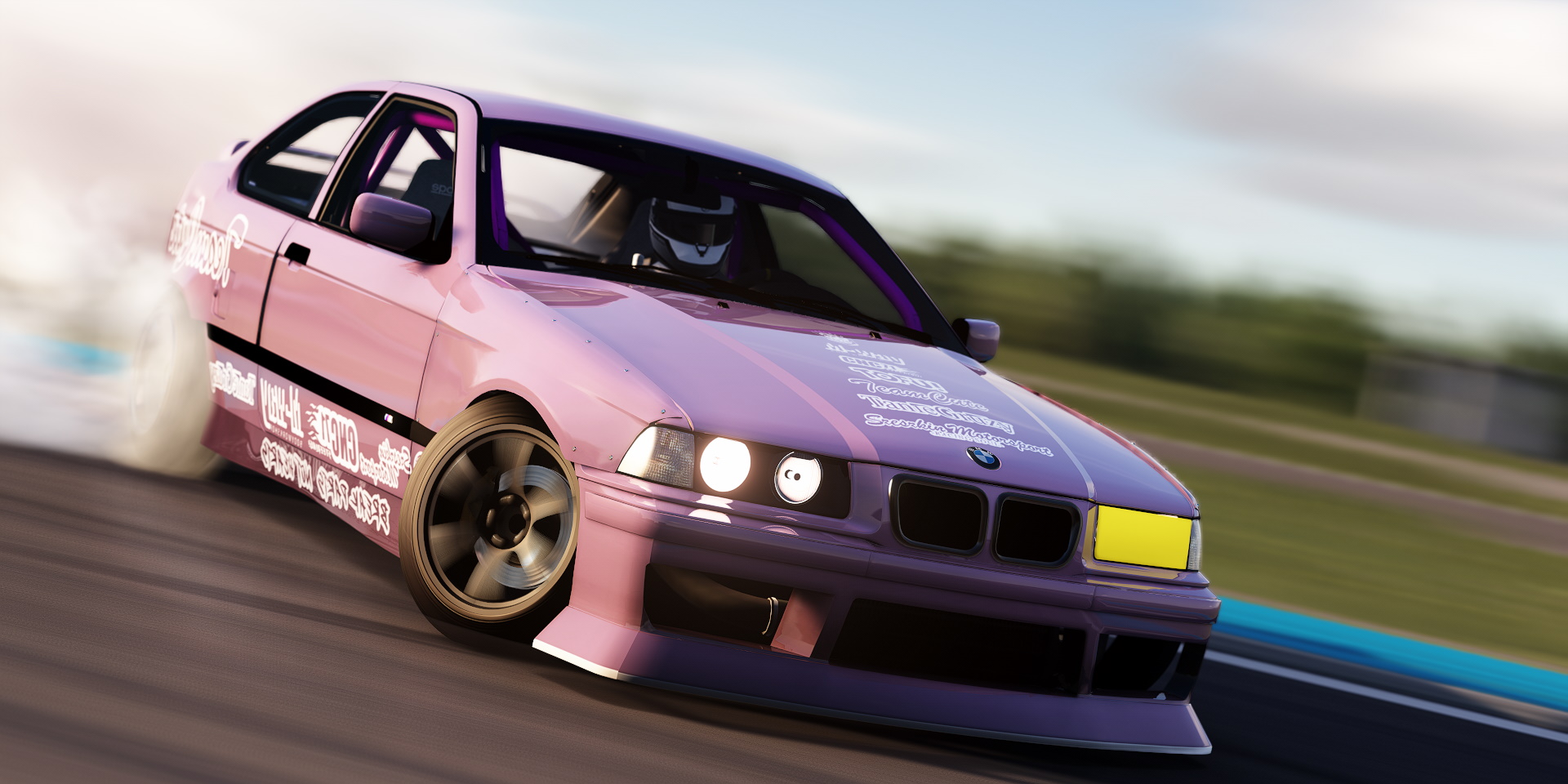 TeamCute BMW E36 Compact PCP, skin 3_CUTE_2020