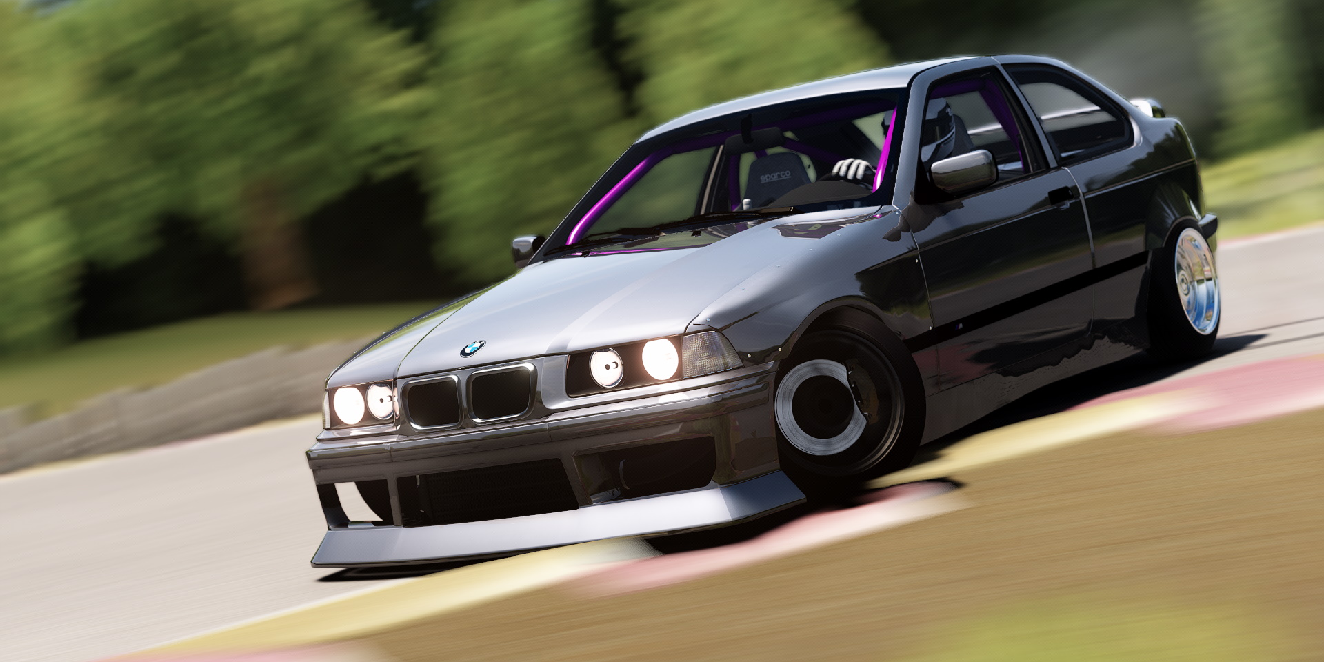 TeamCute BMW E36 Compact PCP, skin 4_CUTE 2K18