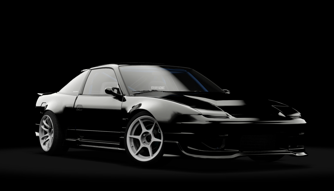 TeamCute Nissan 200SX SZESZ PCP, skin 2_BLACK