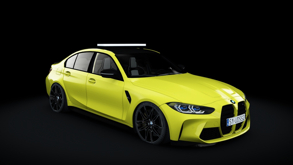 UDS S2 BMW M3 G80 Competiton SAFETY CAR, skin 08_M_Sao_Paulo_Yellow