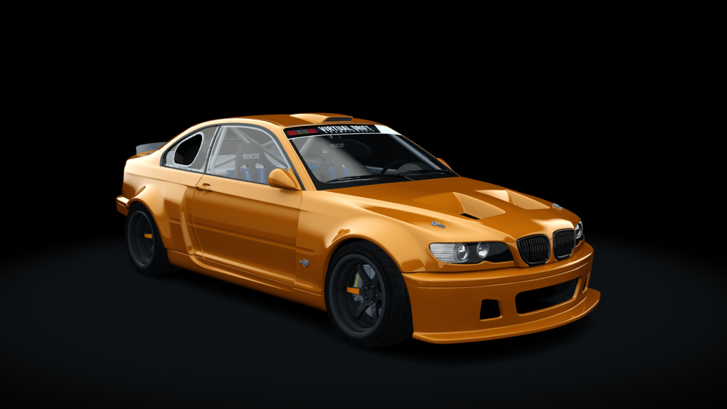 VDC BMW E46 HGK Public 3.0, skin Orange