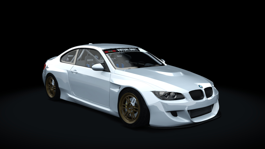 VDC BMW E92 M3 Public 3.0, skin Brilliant_White