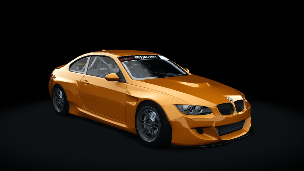 VDC BMW E92 M3 Public 3.0, skin Orange