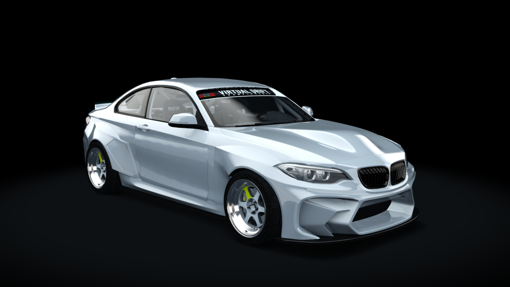 VDC BMW F22 M2 Eurofighter Public 3.0, skin alpinweiss_iii_pastel