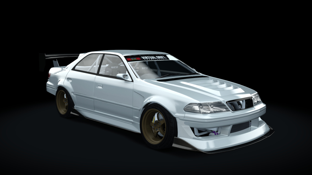 VDC Toyota Mark II JZX100 Public 3.0, skin super_white