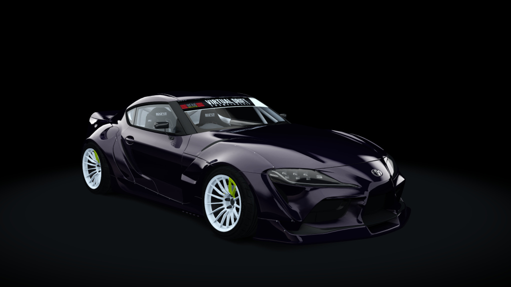 VDC Toyota Supra A90 Public 3.0, skin Midnight Purple