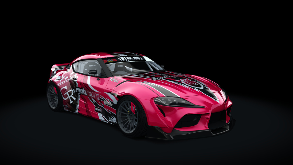 VDC Toyota Supra A90 Public 3.0, skin VDC ANDREAS RED