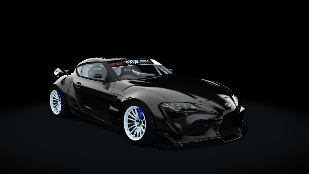 VDC Toyota Supra A90 Public 3.0, skin crystal_black