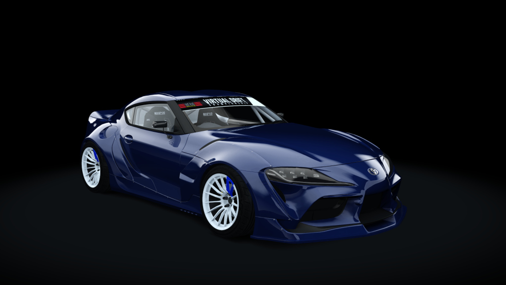 VDC Toyota Supra A90 Public 3.0, skin gravity_blue