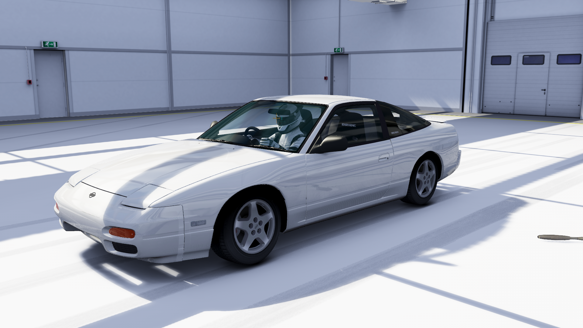 WDTS 2023 Nissan 180SX, skin Stock 180