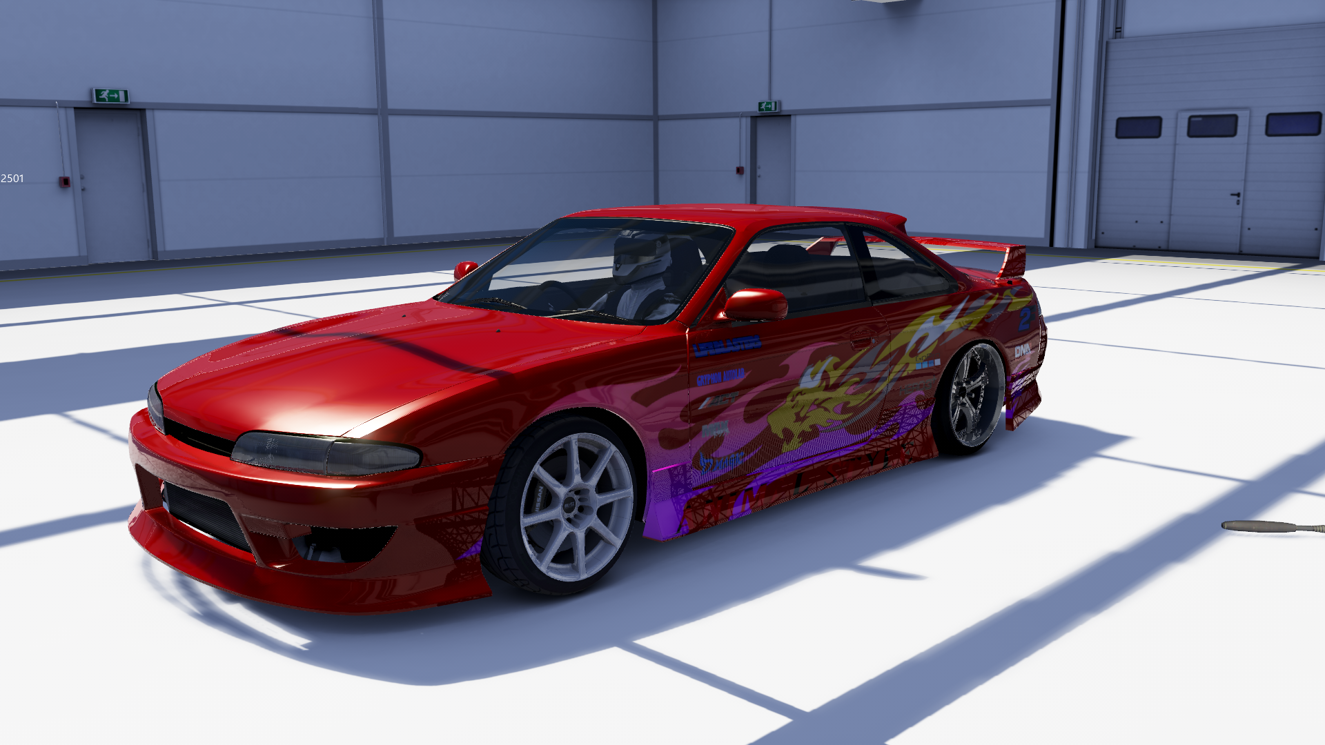 WDTS 2023 Nissan Silvia S14, skin Animal Style