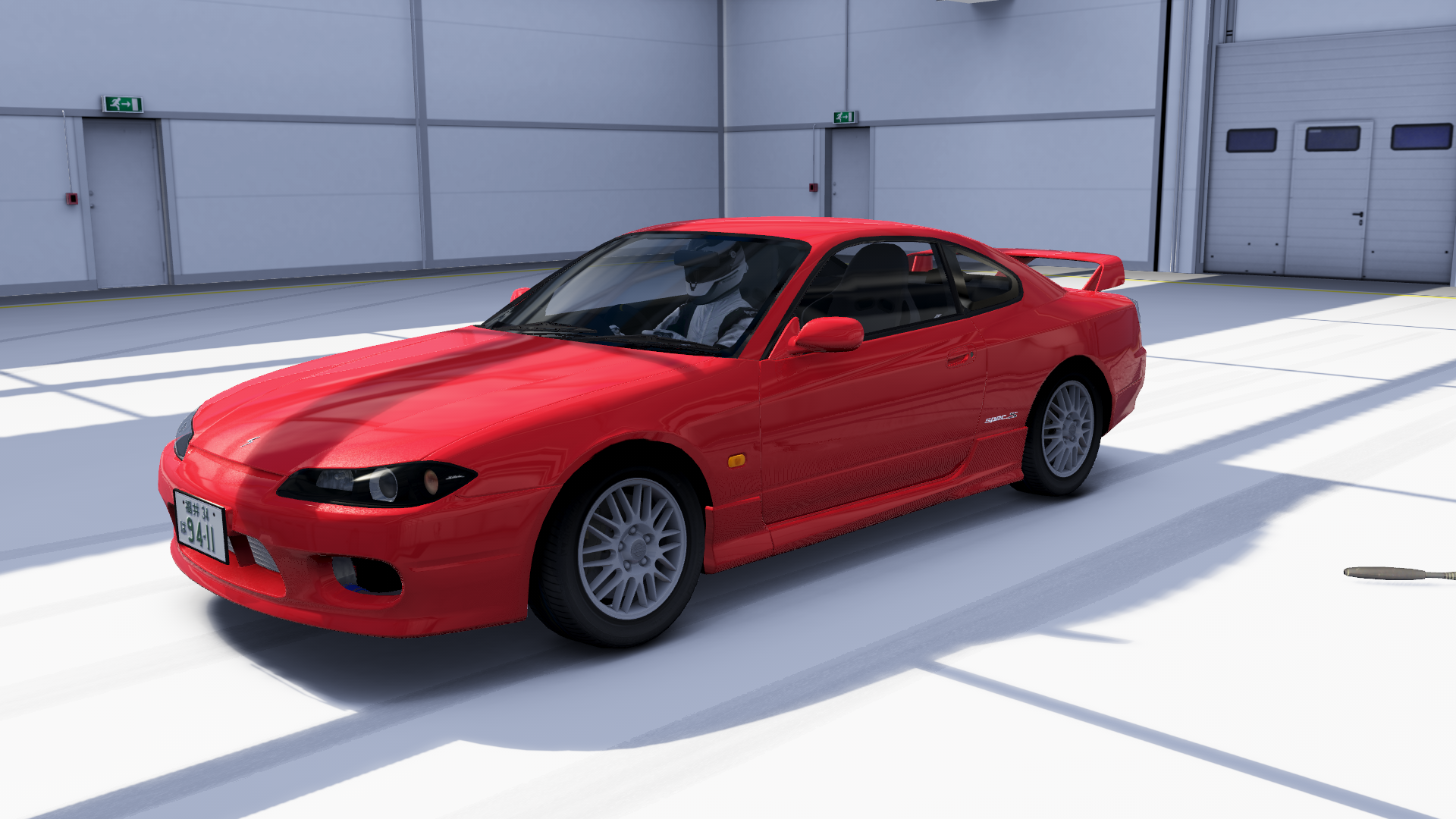 WDTS 2023 Nissan Silvia S15, skin Stock