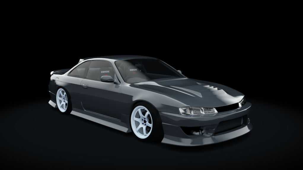 Nissan Silvia S14 WDT Street, skin Dark_Grey