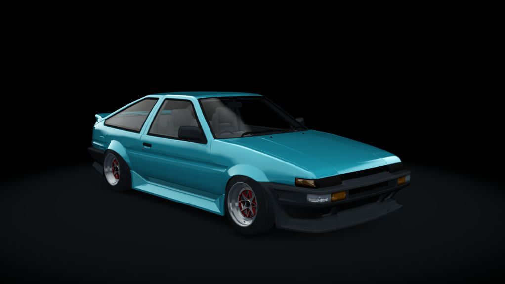 Toyota AE86 WDT Street, skin blue