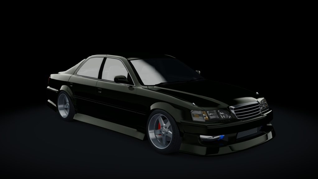 Toyota Cresta JZX100 DW-Spec, skin 6n9_dark_green