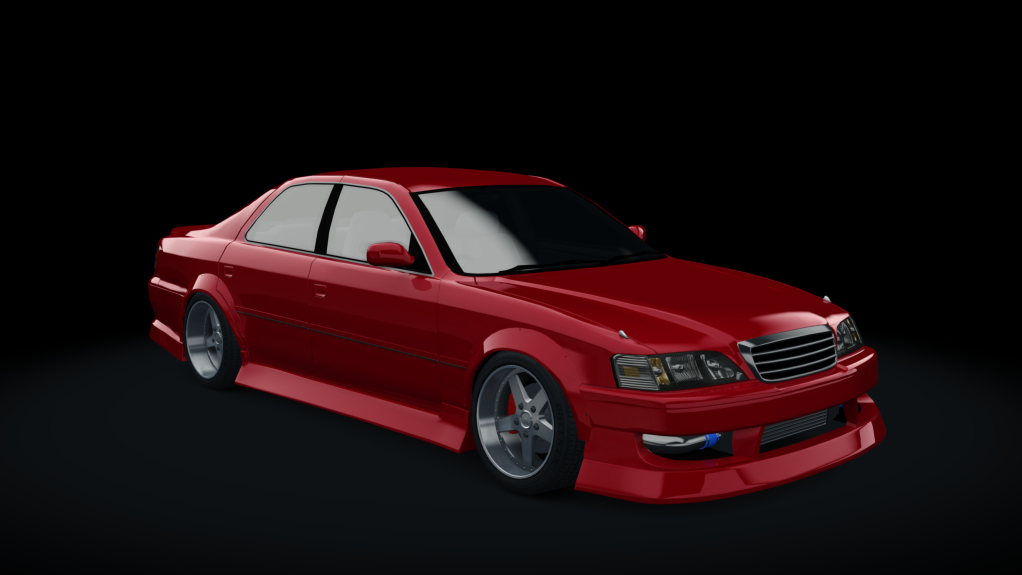 Toyota Cresta JZX100 DW-Spec, skin italian_red