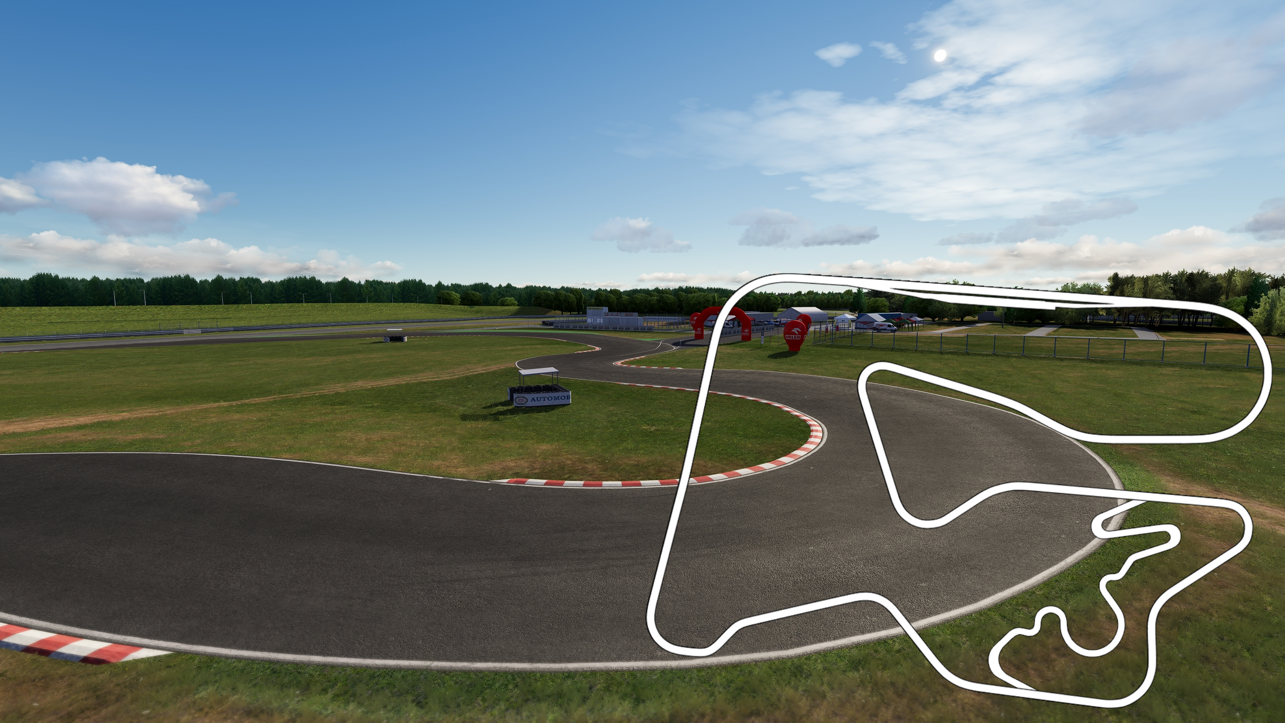 Tor Poznań, layout karting