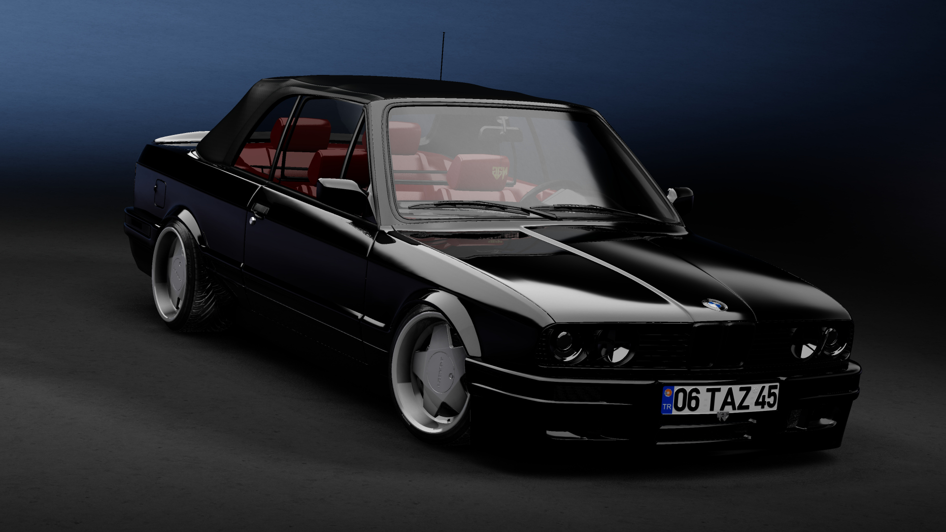 06 YGT 53 - BMW E30 325i Cabrio, skin 2_black_2