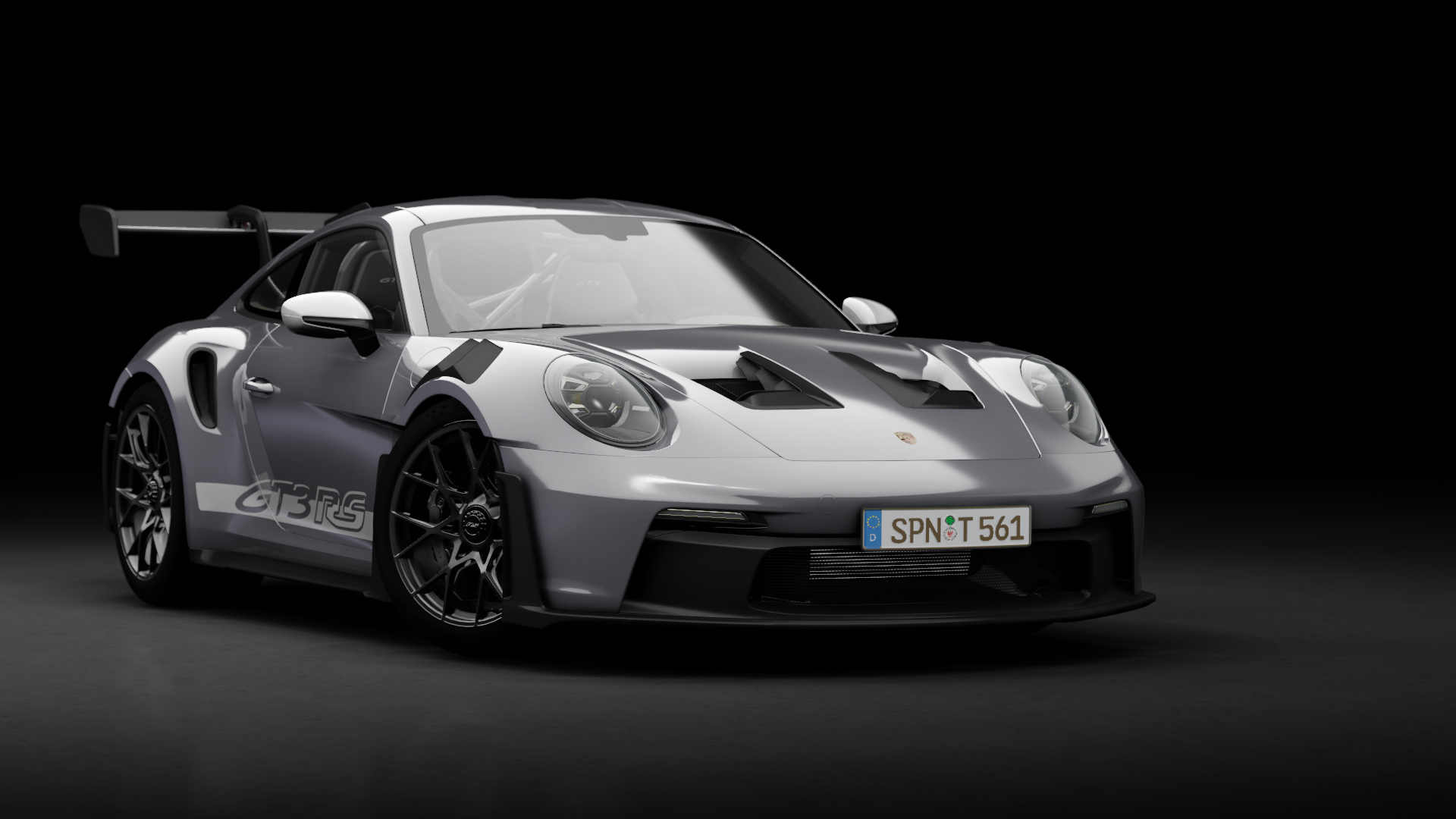 Porsche 911 GT3 RS (992), skin 02_gt_silver_metallic