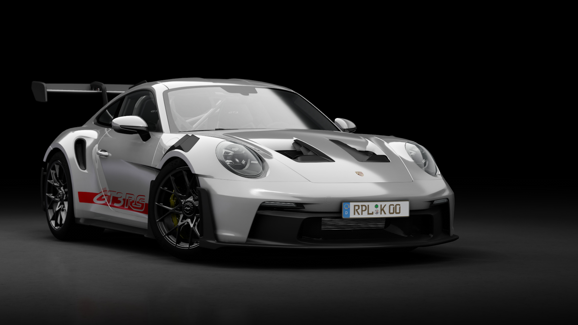 Porsche 911 GT3 RS (992), skin 113_arctic_grey