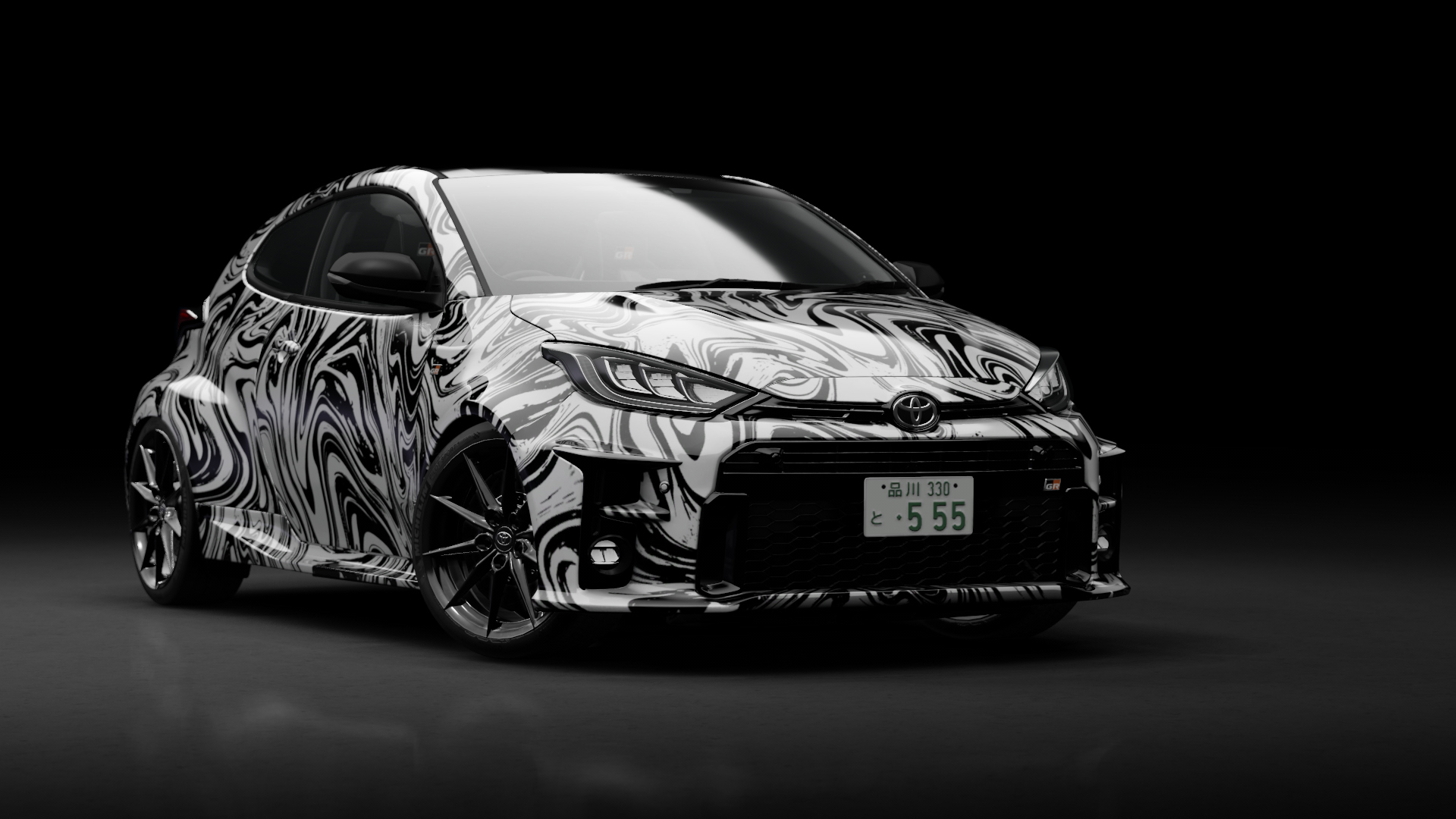 Toyota GR Yaris 1st Edition RZ High Performance '20, skin GR camouflage