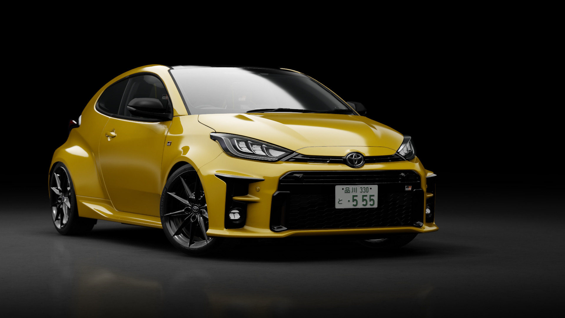 Toyota GR Yaris 1st Edition RZ High Performance '20, skin envy_chrome_yellow