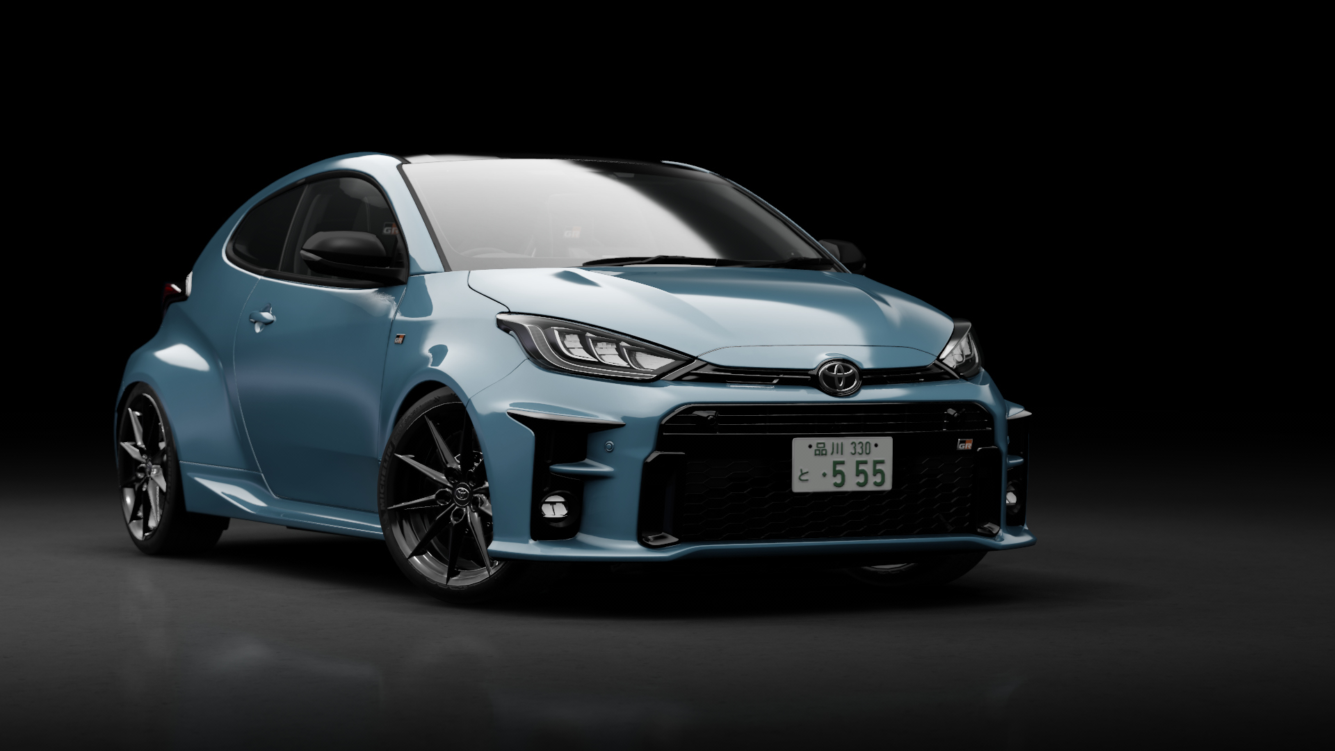 Toyota GR Yaris 1st Edition RZ High Performance '20, skin itsDraik_Iris_Blue_Metallic