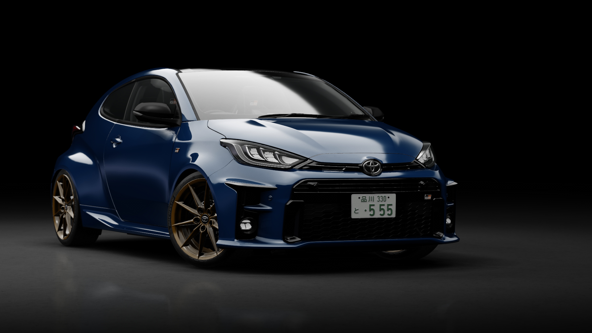 Toyota GR Yaris 1st Edition RZ High Performance '20, skin itsDraik_Midnight_Blue_Metallic