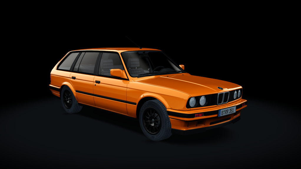 BMW 325i E30 Touring S1, skin orange