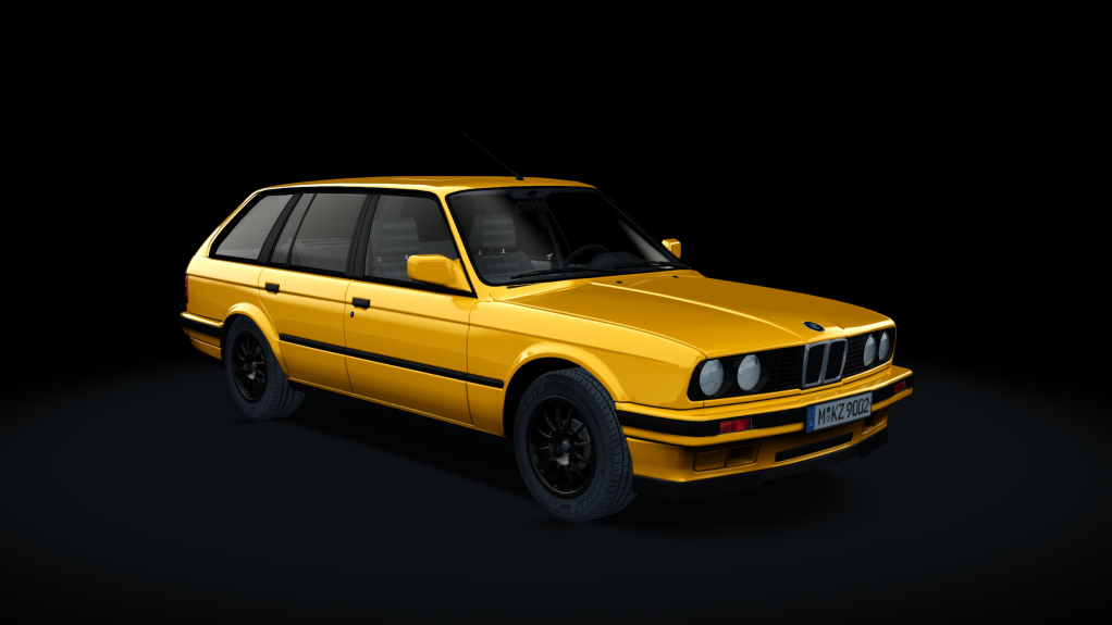 BMW 325i E30 Touring S1, skin yellow