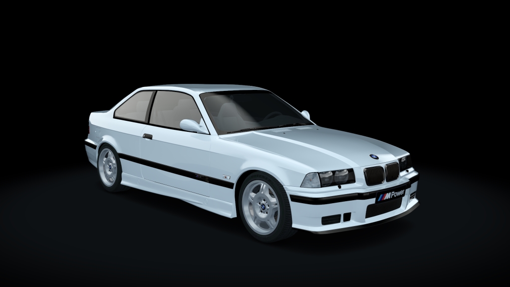 BMW M3 E36 3.0 286cv e36 stage 3, skin arctic_silver