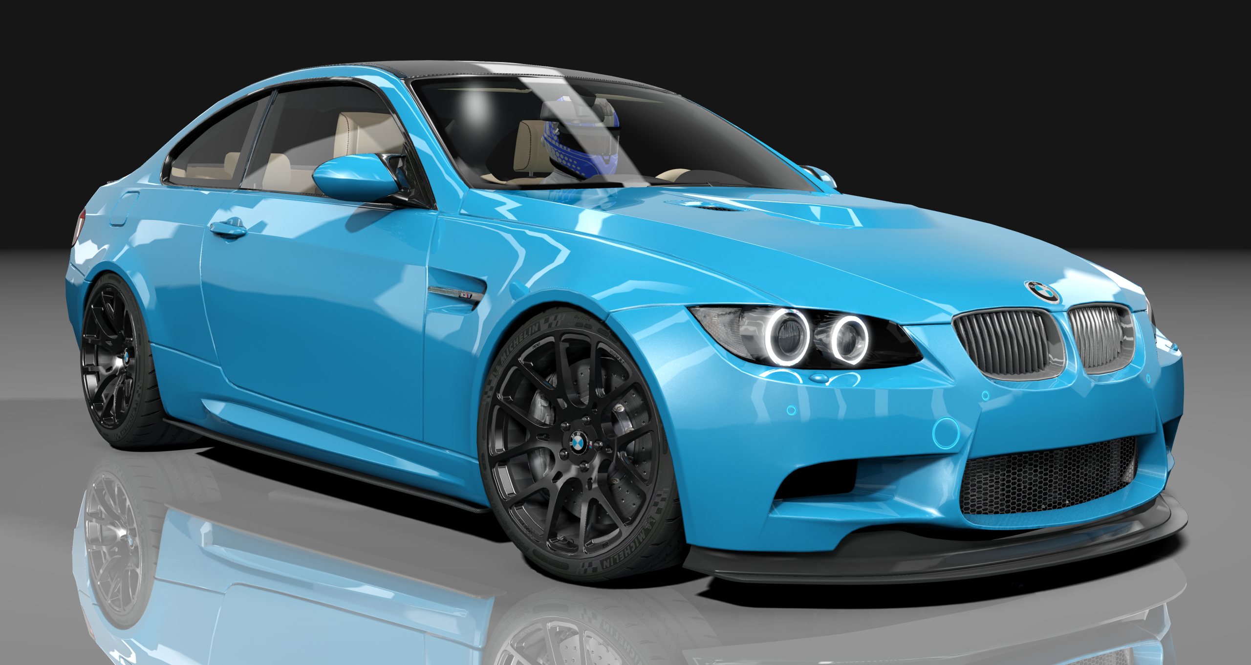 BMW M3 E92 HEFTIG, skin Laguna_Seca_Blue2