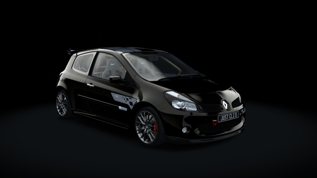 Renault Clio III RS Track Spec, skin Deep_Black