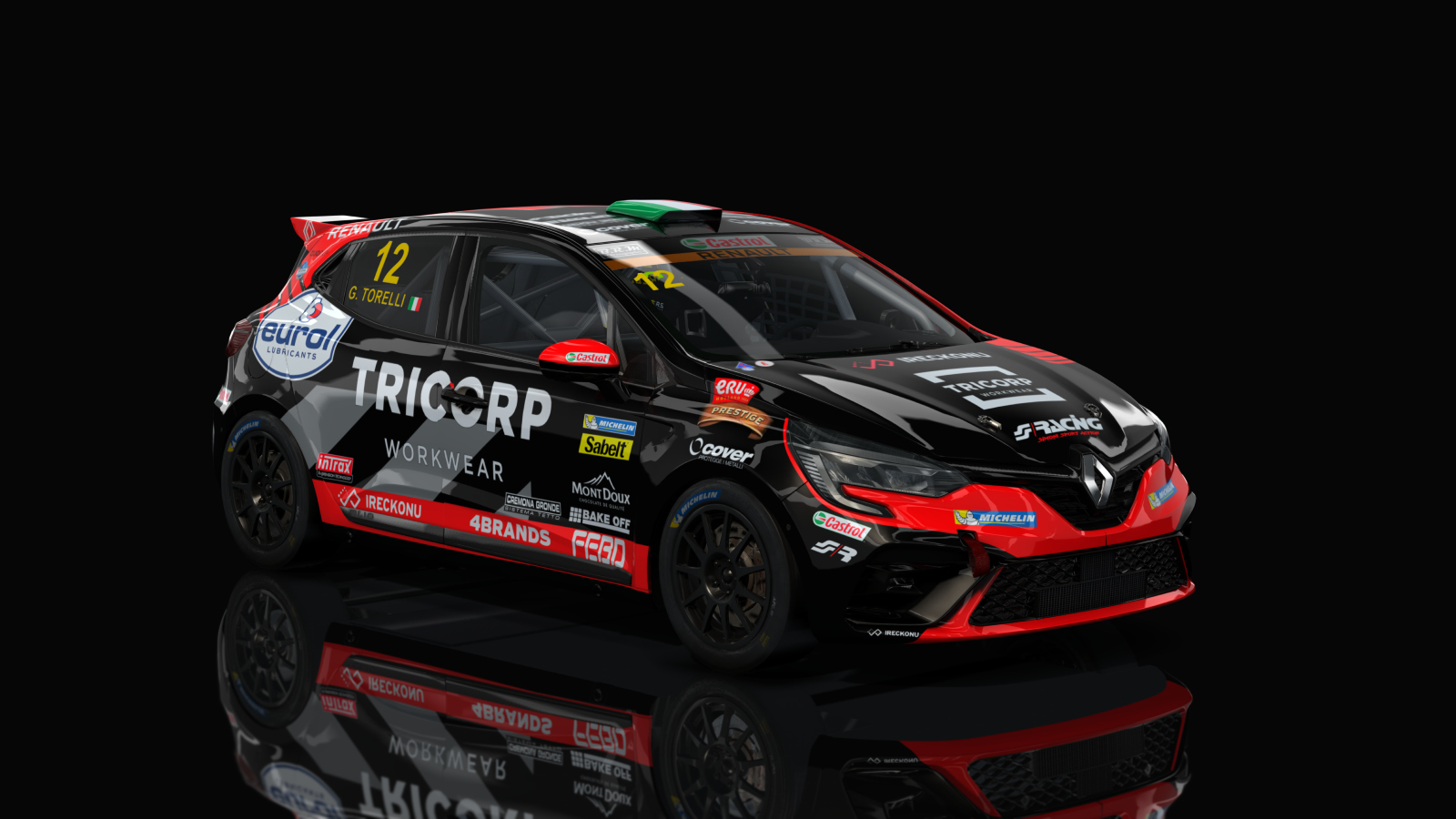 Renault Clio 5 Cup, skin 12_tricorp