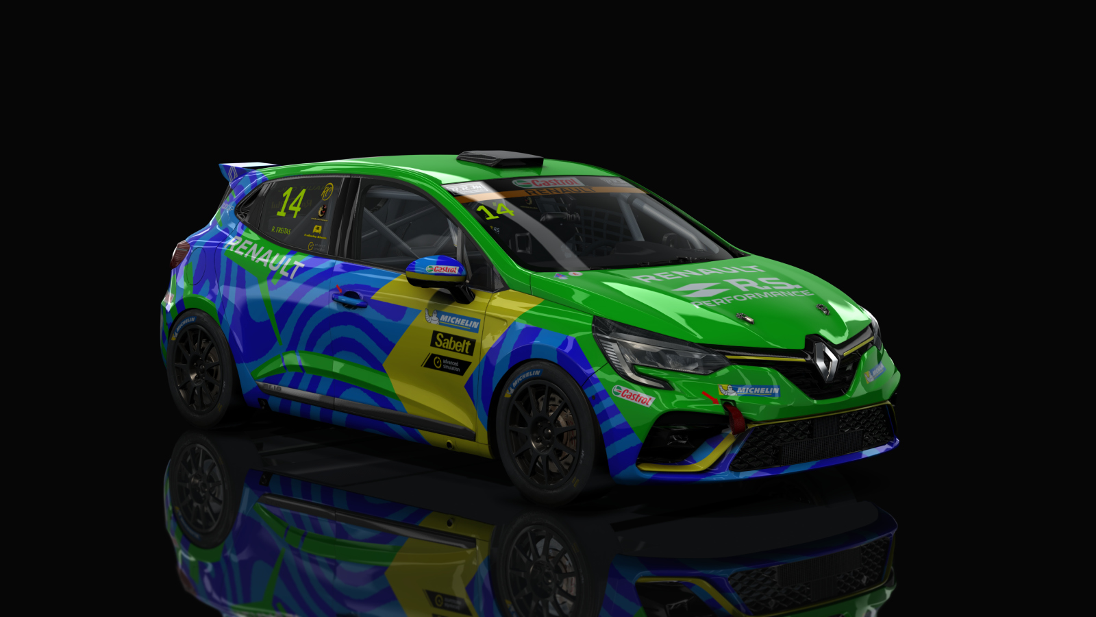 Renault Clio 5 Cup, skin 14_freitas