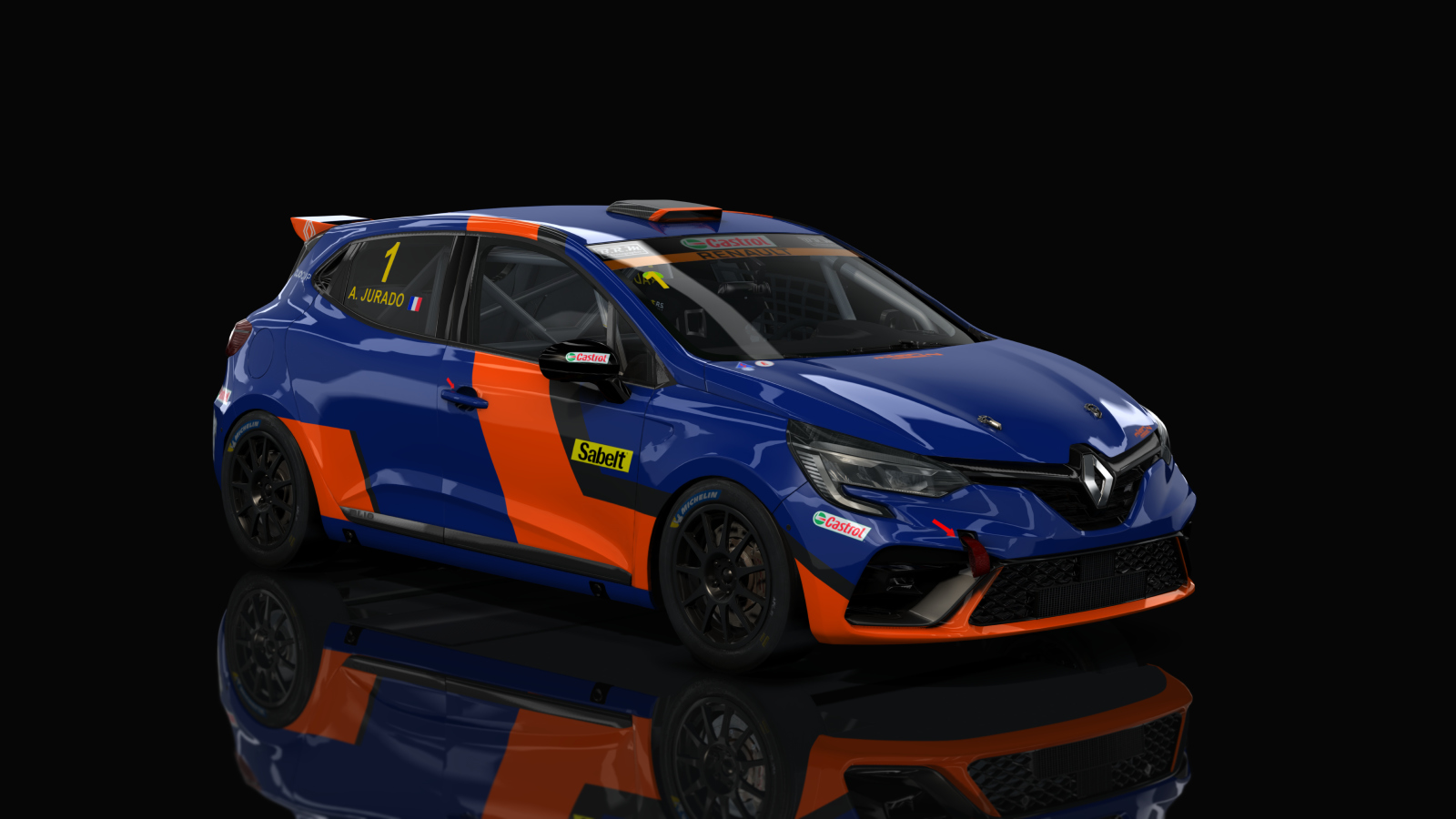 Renault Clio 5 Cup, skin 1_milancompetition