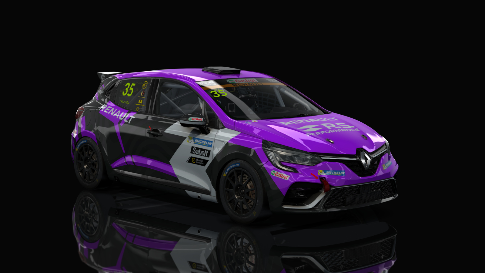 Renault Clio 5 Cup, skin 35_hartnell