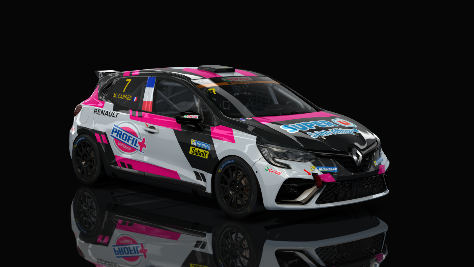 Renault Clio 5 Cup, skin 7_profil