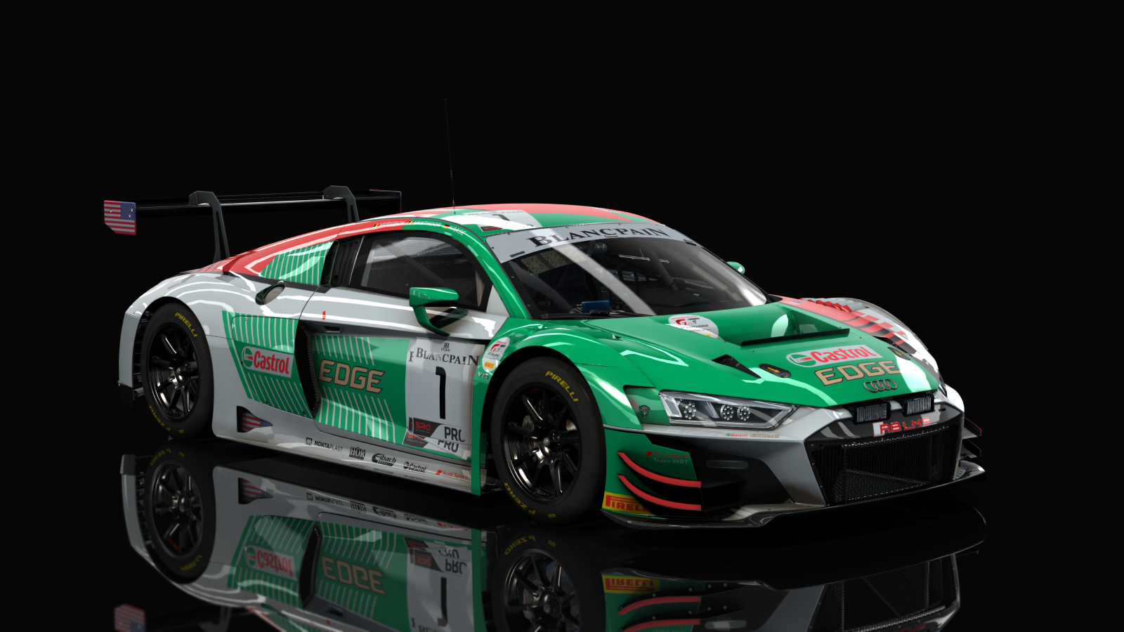 GT3 Audi R8 LMS Evo 2019, skin WRT_#1_IGT