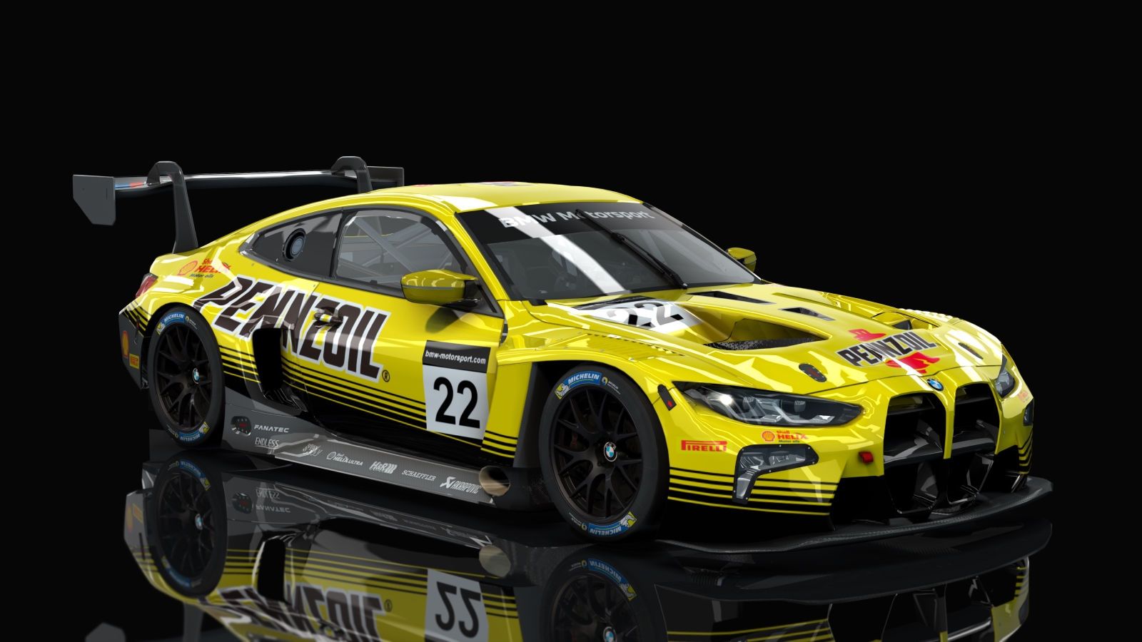 GT3 BMW M4, skin 22