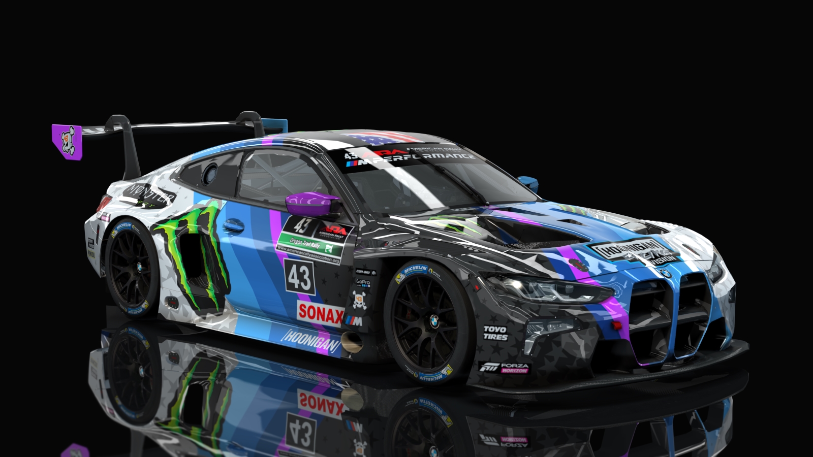 GT3 BMW M4, skin 43