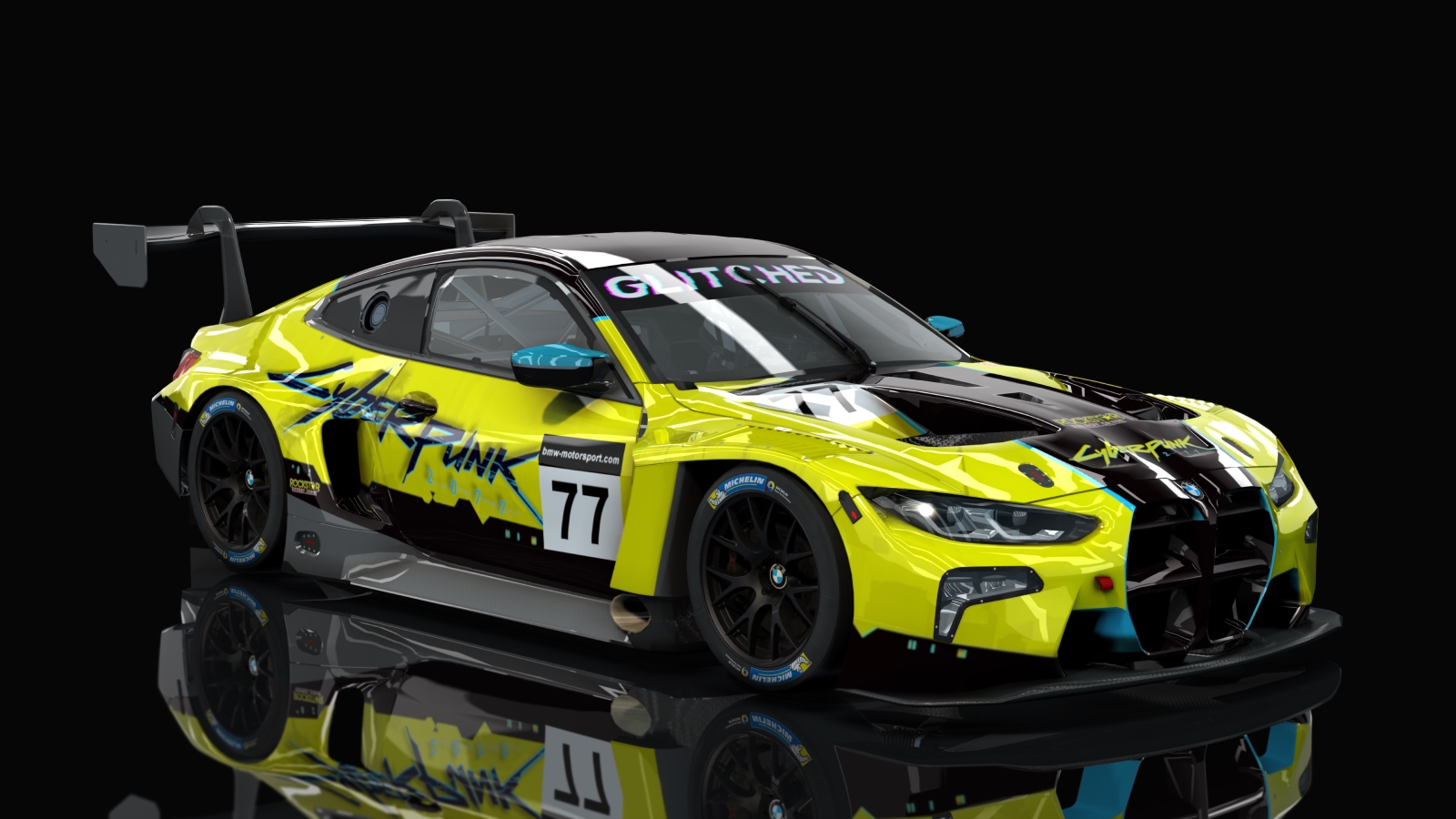 GT3 BMW M4, skin 77