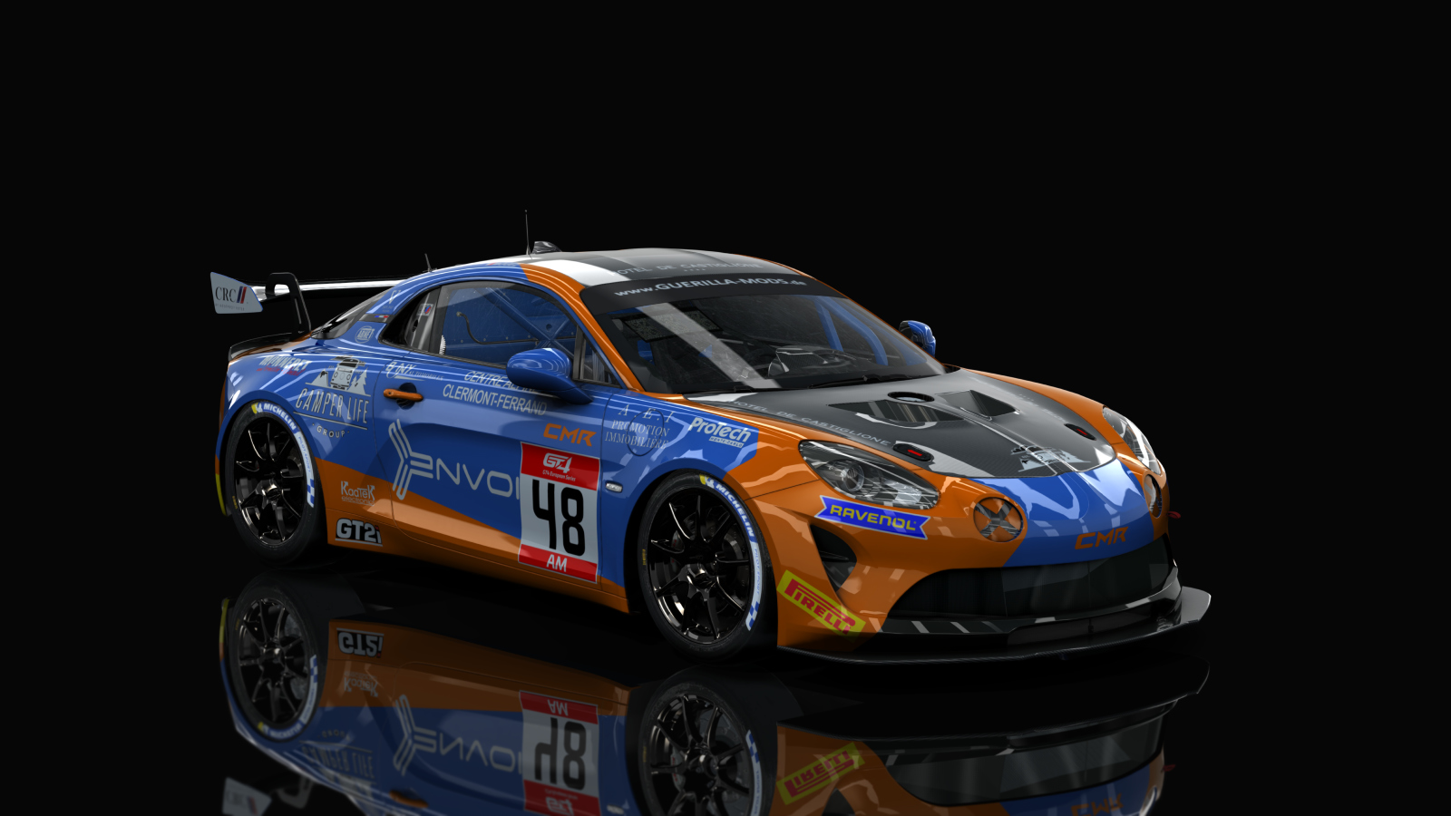 GT4 Alpine A110, skin rm_gt4_european_series_2019_cmr_48