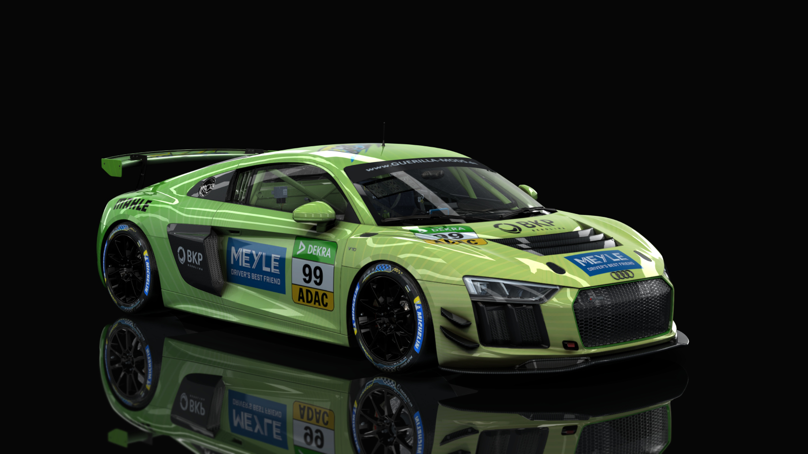 GT4 Audi R8 LMS, skin t3