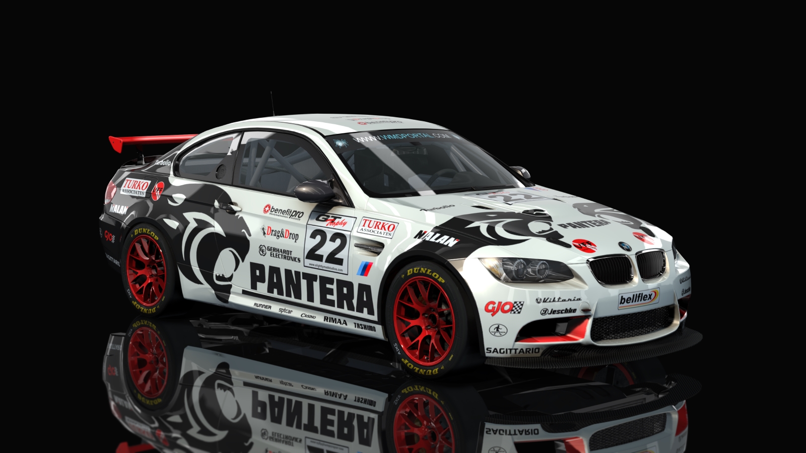 GT4 BMW M3 E92, skin 22