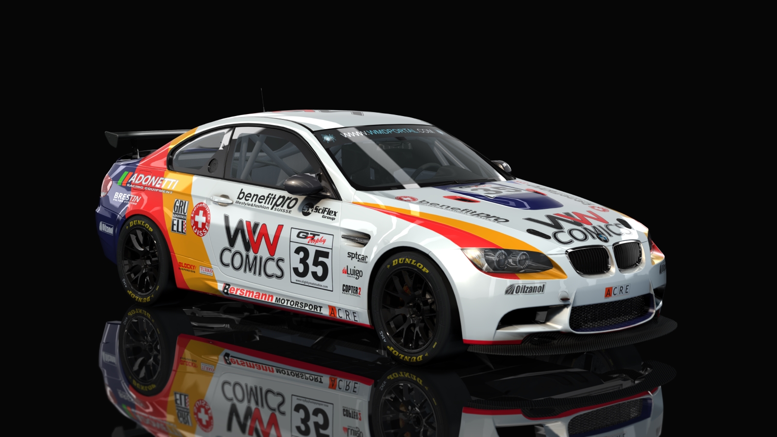 GT4 BMW M3 E92, skin 35