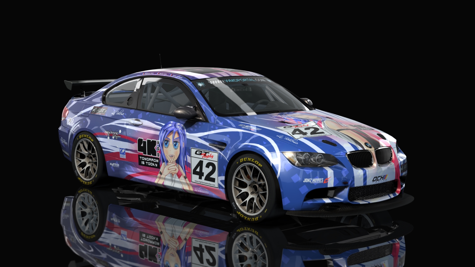 GT4 BMW M3 E92, skin 42