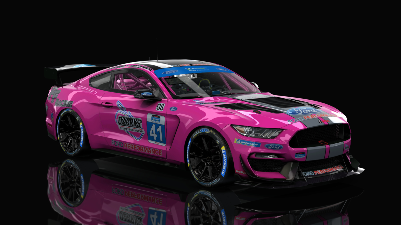 GT4 Ford Mustang, skin 2022_PF_Racing_41