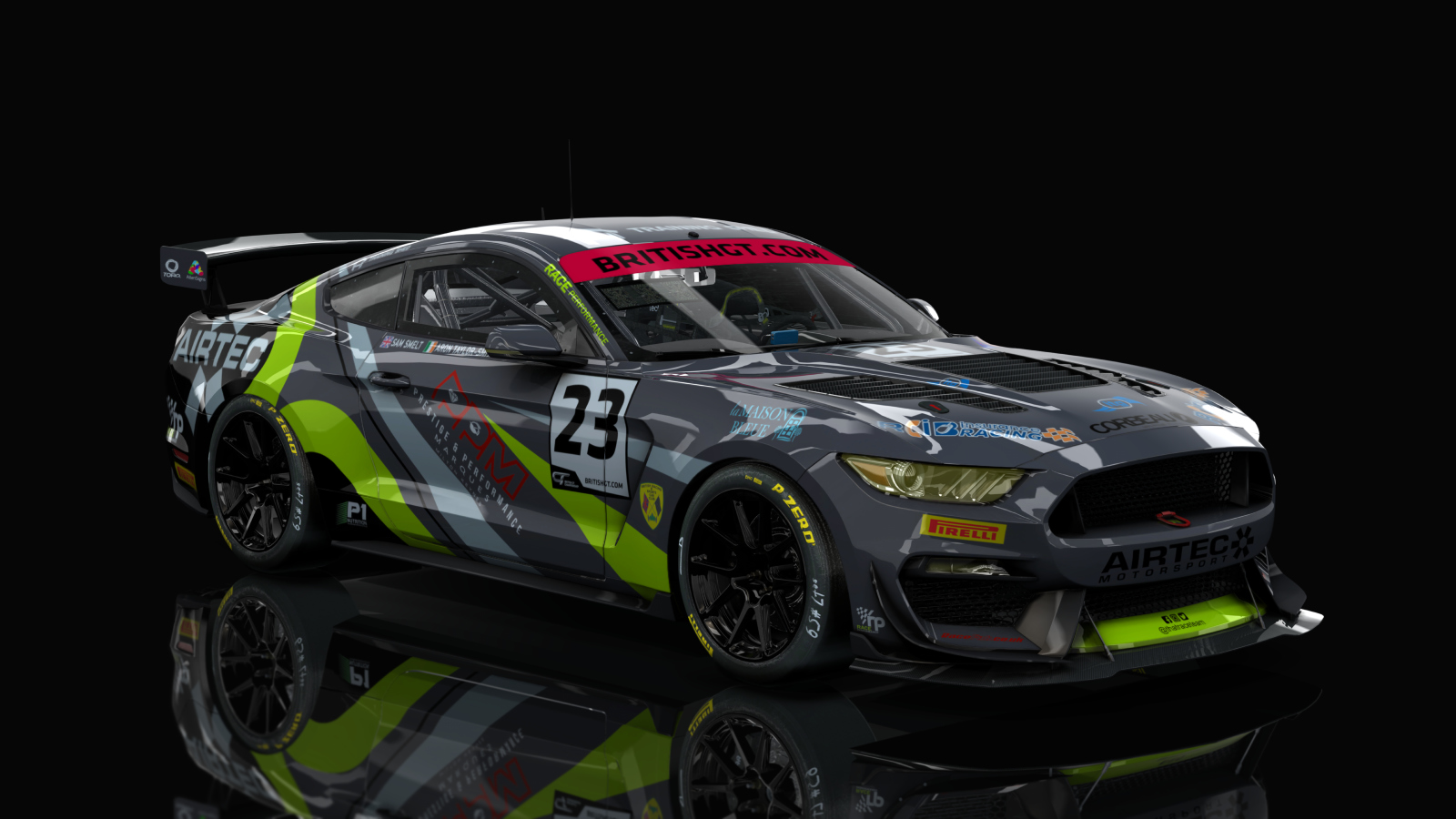 GT4 Ford Mustang, skin 23_race_performance